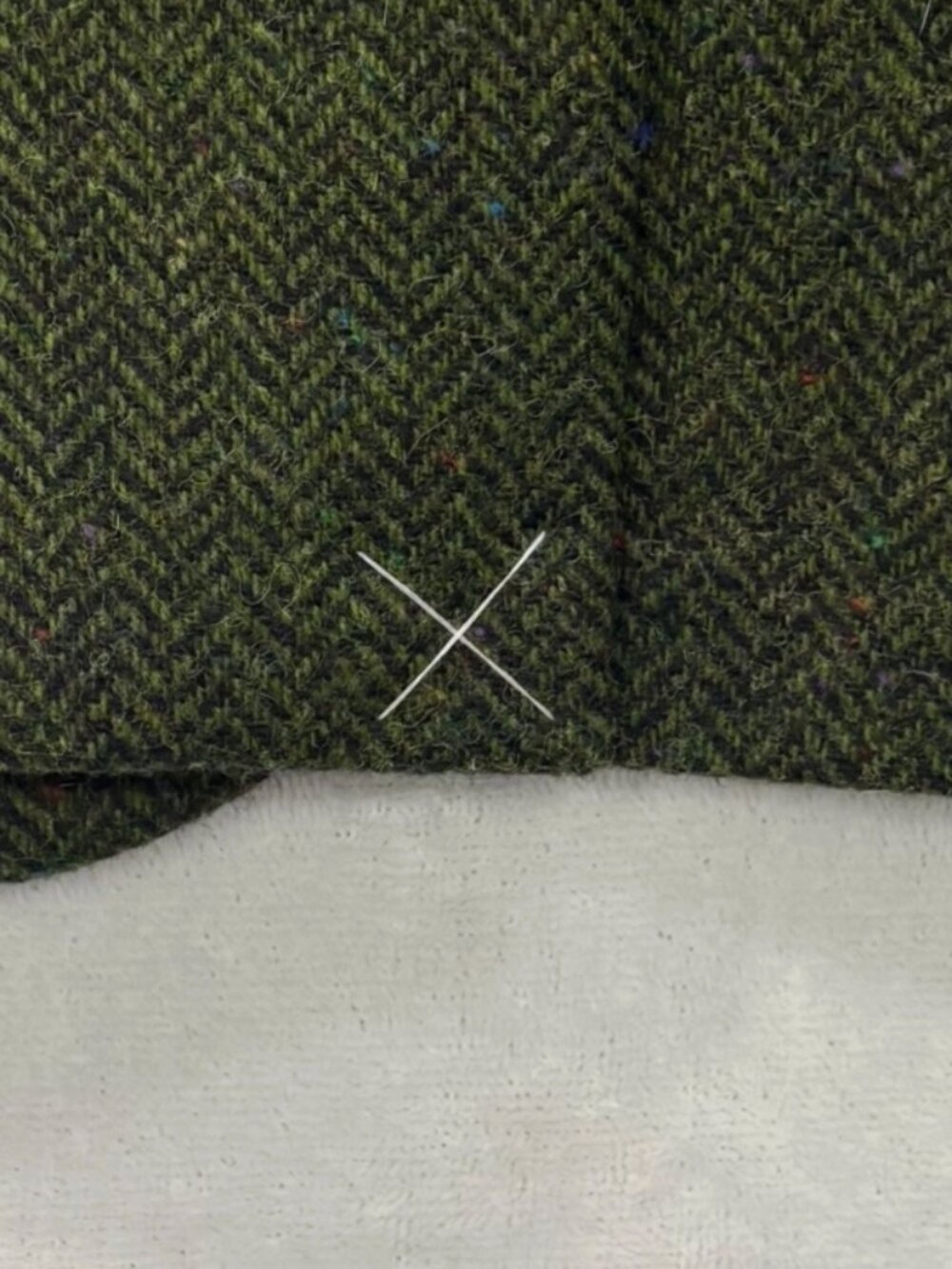 NWOT J. CREW ‎ Parke Blazer English Wool Herringbone Tweed Green Jacket 6P - Picture 6 of 14